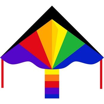 HQ Large Simple Flyer Rainbow