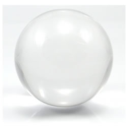 90mm Clear Acrylic Contact Juggling Ball