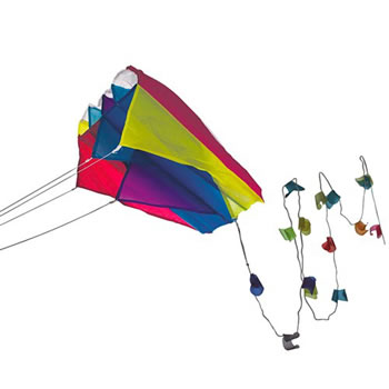 NEW Small pocket Mini Parafoil Single Line Kite Outdoor fun sports Toys kites 